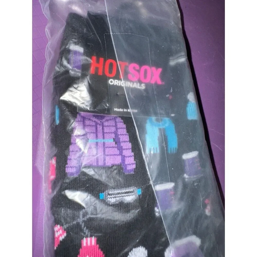 Winter theme long socks one size B20